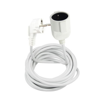 Cabo de alimentação Schuko CEE 7 Macho para Fêmea EU 16A 250V