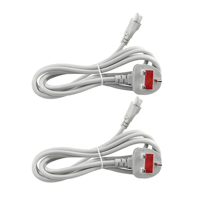 Cable de energia C5 para Gray UK 1.5M 3-Prong Cloverleaf Cable 250V 2.5A