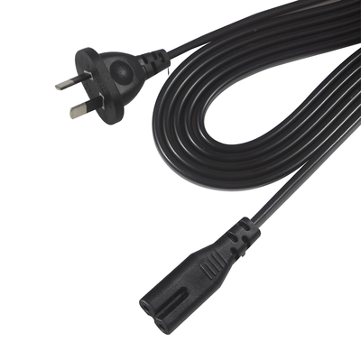 AU Plug to C7 Power Cord 2 Core 1.8M 240V para eletrônicos