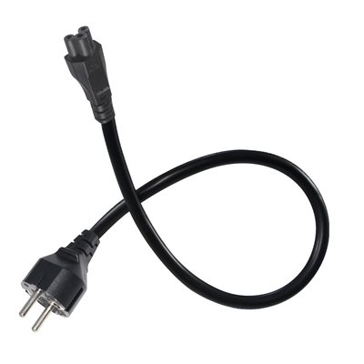 Cabo de alimentação EU Schuko para C5 3 fios 1,5M 250V para adaptador de laptop