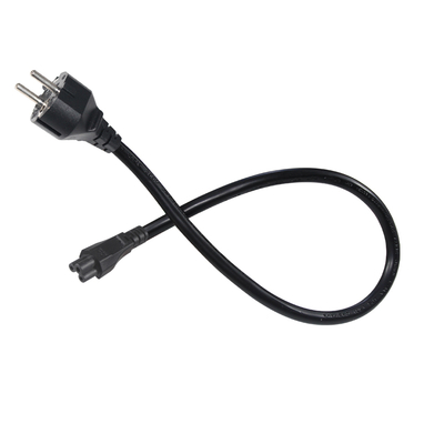 Cabo de alimentação EU Schuko para C5 3 fios 1,5M 250V para adaptador de laptop