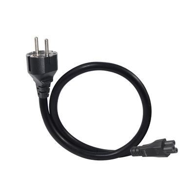 Cabo de alimentação EU Schuko para C5 3 fios 1,5M 250V para adaptador de laptop