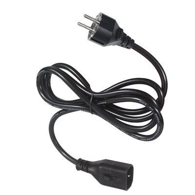 VDE H05VV-F 3G1.0mm2 Schuko para C14 cabo de alimentação para servidores