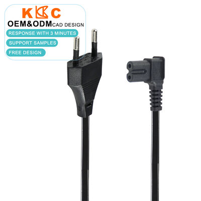 Cabo de alimentação 2.5A EU Schuko para C7 1.8M PVC Industrial