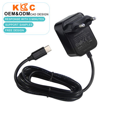 Adaptador de alimentação UE de 36 W USB-C 12V 3A com certificação CE FCC