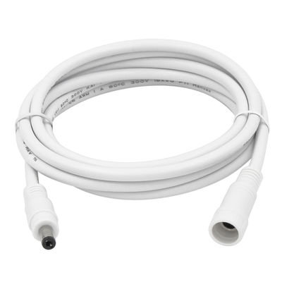 1Cable de extensão de adaptador de alimentação DC masculino para feminino para controlador de luz LED