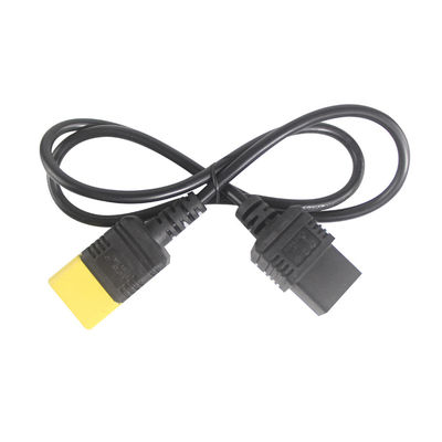 PVC Jacket 3Pin Plug C19 C20 Corda de alimentação elétrica Cable de extensão de alimentação