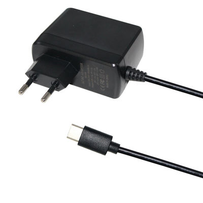 Adaptador de energia USB-C PD 5V 9V 12V 3A Carregador de parede