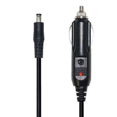 Cable portátil DC12V para cigarros de carro com conector de 5,5 mm * 2,1 mm