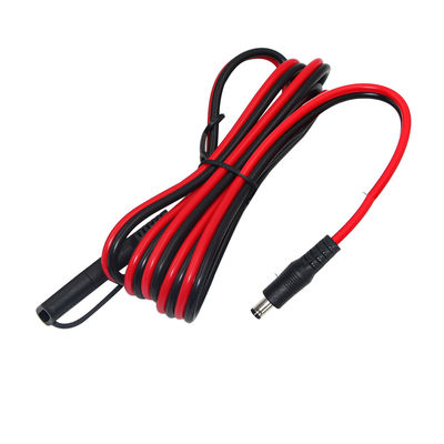 SAE para DC 5521 Adaptador coaxial Cabo de energia solar de 10 pés de libertação rápida desconectar