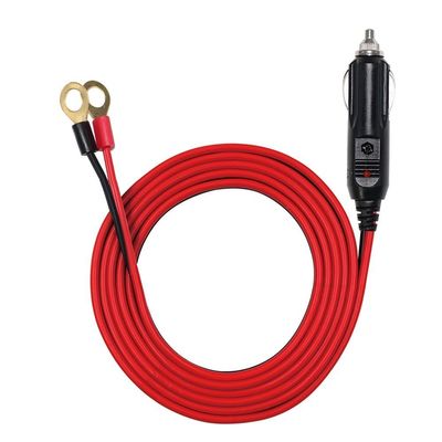 Personalização 10A Cigarette Lighter Aux Cable 2 portas de carregamento