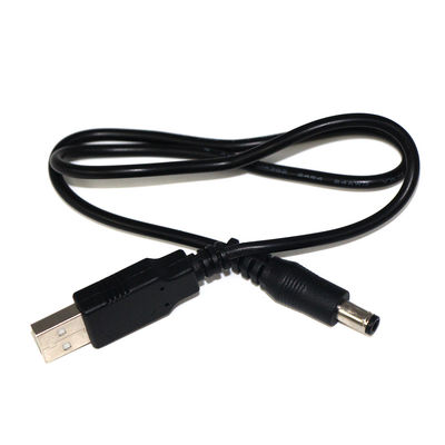 1M 2M Dc cabo de extensão de energia USB macho para 5V DC 3.5x1.35 conector de barril