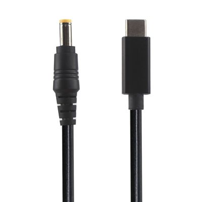 Convertidor de cabo USB-C para DC Step Up para 12V 9 Volt Router Laptop 15V 20V Carregador