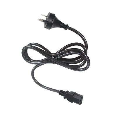 220V Fêmea 3X1.0MM Cabo 240V Saa Plug Cordão de alimentação do computador Austrália Para C13