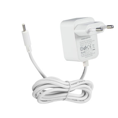 Adaptador de fonte de alimentação de comutação europeia montado na parede 5V 1A 2A 3A Eu Plug Ac Dc