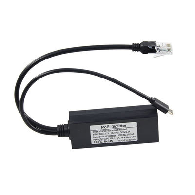 12v 2a Tipo C e LAN Port RJ 45 Conecte USB Poe Splitter para Power Over Ethernet