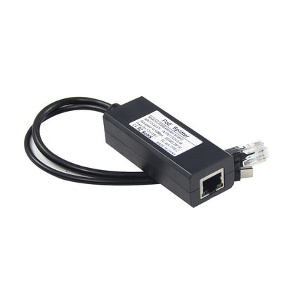 1Gbps POE Splitter Adaptador USB-C IEEE 802.3af Compatível para WiFi / câmeras de segurança