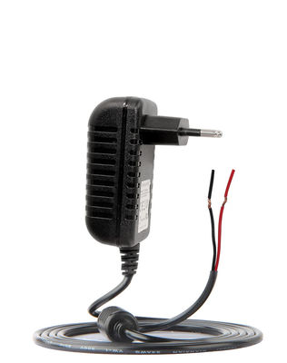 Adaptador de 12 volts para tomada de parede 12V 2A Adaptador de corrente contínua substituição fonte de alimentação final despojado