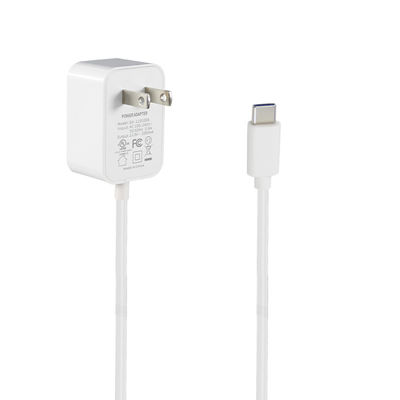 36W Tipo C Fim América do Norte 12V Carregador USB-C para carregamento rápido 1,2M Comprimento e entrada AC 100-240V
