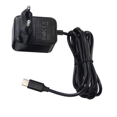 Adaptadores de energia USB C 12V 3A UE Transformador de comutação Universal Adaptador de energia 3A 12V Carregador de parede EU 2Pin
