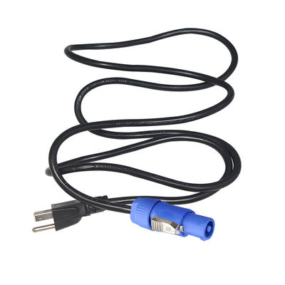 NEMA 5-15P para NAC3FCA 10A/15A Cabo de alimentação americano AC 14AWG NEMA5-15P para PowerCon NAC3FCA para ecrã LED