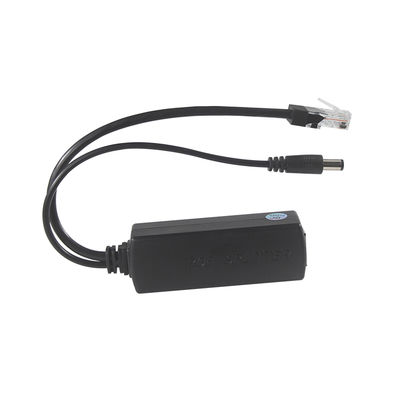 Divisor PoE com Saída DC - Conversor Power Over Ethernet 48V para 12V/9V/5V Step Down para Câmera IP, Raspberry Pi, Ponto de Acesso