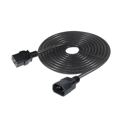 IEC C19 a C14 Cabo de alimentação 18-14AWG PVC Jacket